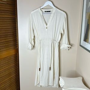 Zara natural dress cover